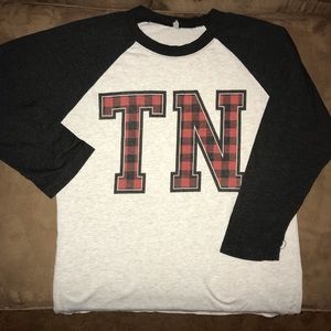TN Tennessee Boutique Raglan top - Size Small